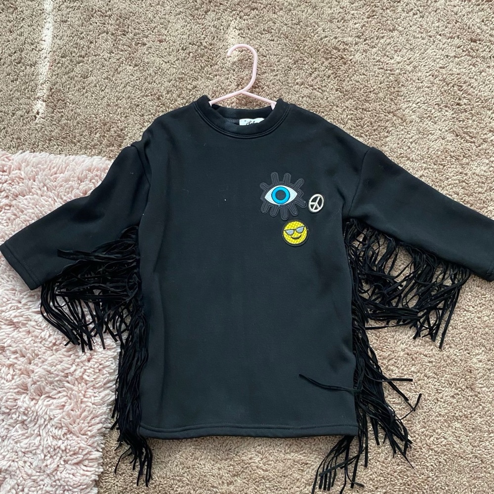 Black Shingles Sweater (New).